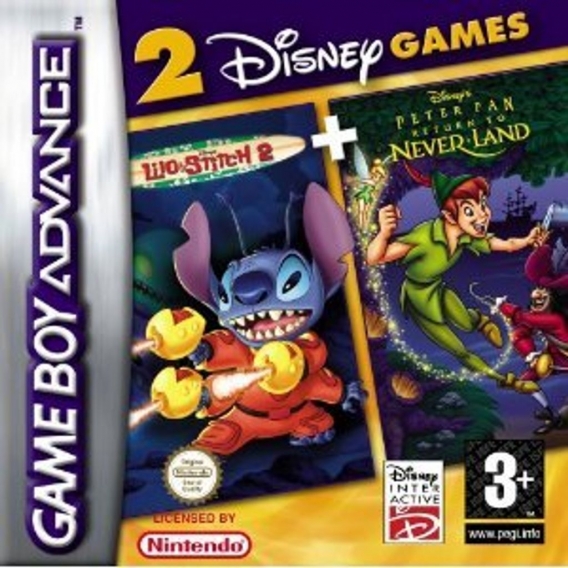 2 Games in 1 - Peter Pan + Lilo & Stitch 2