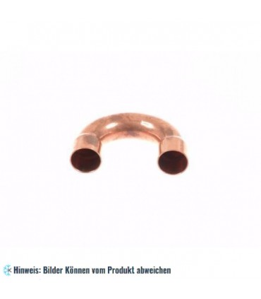 Kupfer Doppelbogen 180° i/i 22 mm, 5060