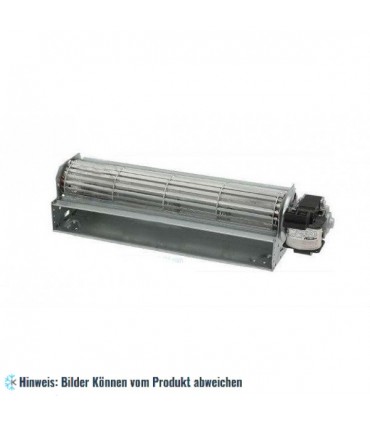 Querstromlüfter universal, 300x60 mm, Motor rechts, 26W, 230V 50/60Hz