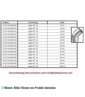 More about Kupferbogen 45° a/i 42 mm, 5040