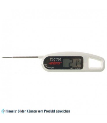 Schwenkbarer Thermometer EBRO TLC 700, Temperaturbereich -40 / +250°C, +/- 0,5°C