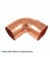 Kupfer Bogen 90° a/i 42 mm, 5001A