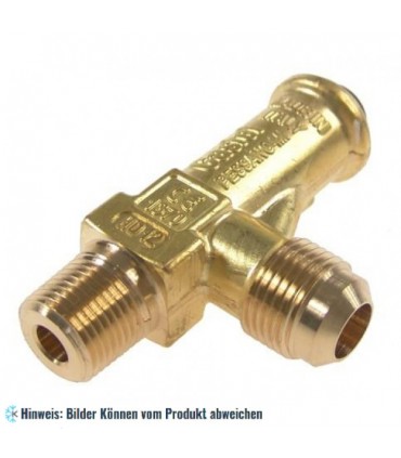 Sicherheitsventil CASTEL 3060/46C190, Schrauben 1/2" NPT - 3/4" G, 19 bar