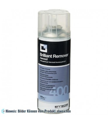 ERRECOM BRILLIANT REMOVER 1 L Flasche, Reinigungsmittel für Entfernung von UV-Lecksuchmittel