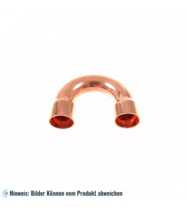 Kupfer Doppelbogen 180° i/i 35 mm, 5060