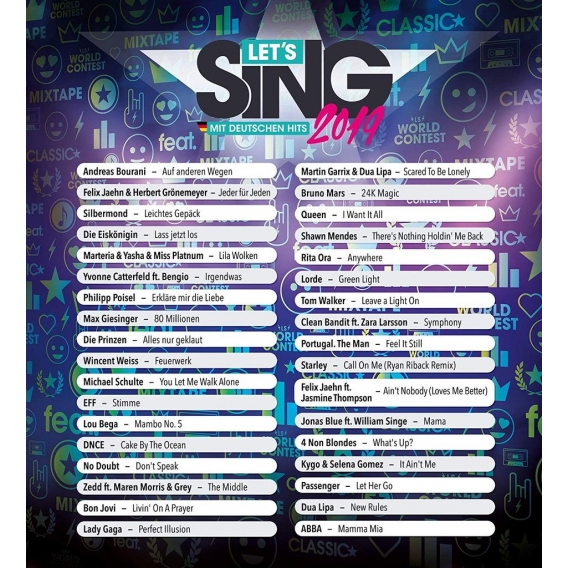 Let's Sing 2019 mit deutschen Hits (PS4) (USK)