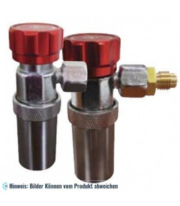 KFZ-Servicekuppler R134a Hochdruckseite (extra lang) 14 mm-F x 16 mm