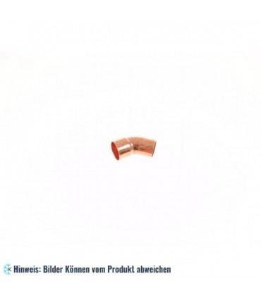 Kupferbogen 45° a/i 12 mm, 5040