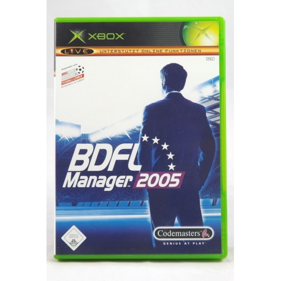BDFL Manager 2005, XBox-DVD