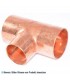 Kupfer T-Stück reduziert i/i/i 54-42-54 mm, 5130