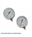 Ersatz Manometer Ø80, Klasse 1, Pulse-Free radialer Anschluss WIGAM PF80/38R1/A4/K1