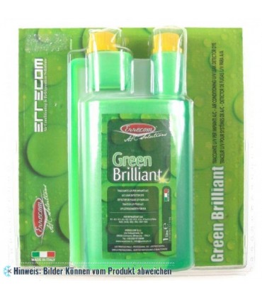 Errecom Green Brilliant 1 L, UV-Lecksuchmittel für Klimaanlagen, Farbe grün