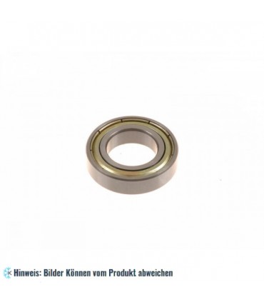 Kugellager, mit einseitiger, schleifender Gummidichtung 6006 ZZ (30 x 55 x 13