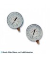 Ersatz Manometer Ø80, Klasse 1.6,Pulse-Free radialer Anschluss WIGAM PF80/3R1/A3 - nicht lieferbar, ersetzt durch Nachfolger