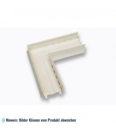 Eckstück 90°C PVC für U-60 - RAL 9002 L＝220 mm H＝45 mm