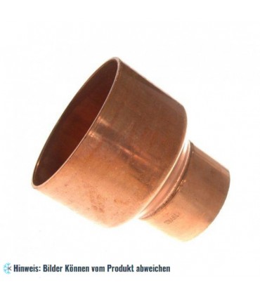 Kupfer Reduziernippel a/i 108 - 64 mm
