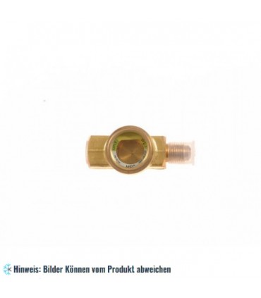 Schauglas Honeywell SBIA 6, 1/4" SAE innen und außen, Bördelanschlüsse