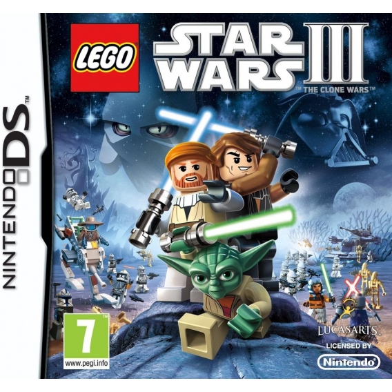 LucasArts Lego Star Wars 3: The Clone Wars, Nintendo DS, E (Jeder)