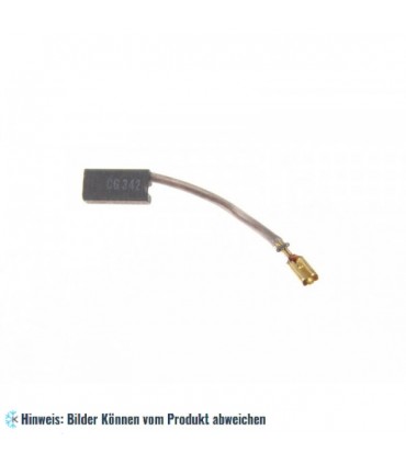 Motorkohlen mit Litze und Steckverbinder,einzeln B&D 6 x 8 x 18 mm, Hammer