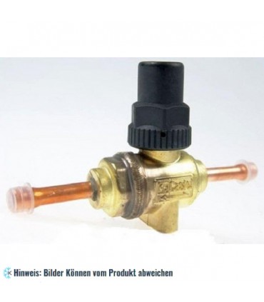 Kugelventil Castel, 1/4" ODS, Löt 6590/2, Kv 0.8 m3/h