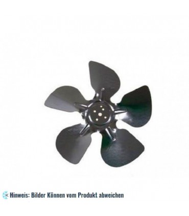 Lüfterflügel, D ＝ 200 mm saugend, 34°