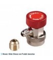 Schnellkupplung AP rot Hochdruck R134a 1/4"x3/8" SAE WIGAM W-AV134/R4/6