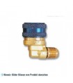 Schnellkupplung BP blau Niederdruck 3/8 SAE männlich-Anschluss WIGAM QCL134-B6