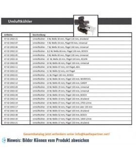 More about Lüfter No-Frost Universal, 5W, Welle 24 mm, Lüfterflügel 90 mm (ohne Flügel)