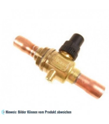 Kugelventil Castel, 18 mm ODS, Löt, 6590/M18, Kv 14.5 m3/h