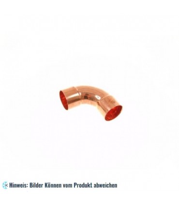 Kupferbogen (Winkel) 90° i/i 35 mm, 5002A