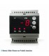 Kühlstellenregler AKO 15227, 2 Relais, 24V, DIN-Schiene