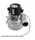 Staubsaugermotor universal AMETEK 065900006,01 1400 W, 240 V, H 196mm, D 144mm