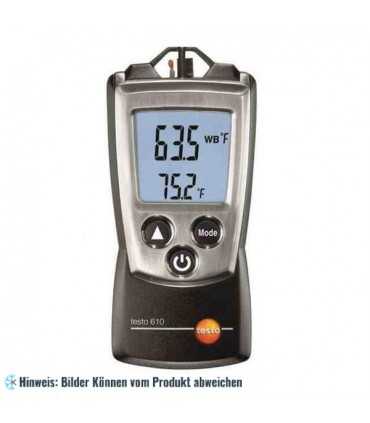 testo 610 Feuchte- und Temperatur-Messgerät