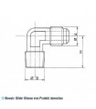 Winkelstück 5/8"SAE x 1/2"NPT WIGAM E1-10D, Verpackung 25 Stk