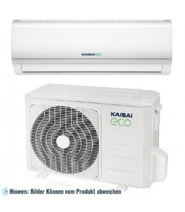 Klimaanlage Set KAISAI ECO R32, KEX-09KTA Wandgerät + Außengerät, 2,6/2,9 kW, A ++ WiFi ready