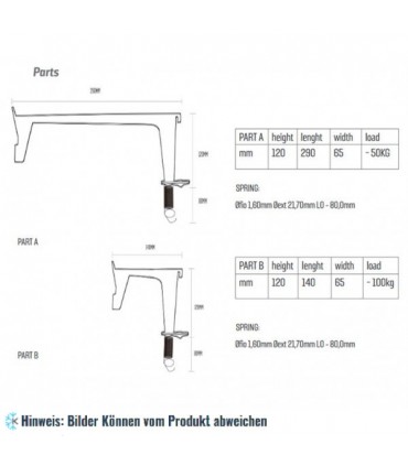 Montagehilfe WIZ100 Mini Split Smart Brackets für Klimaanlagen