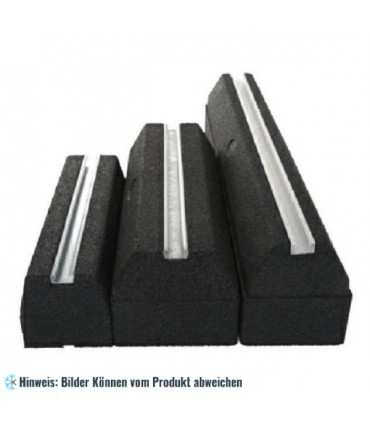 Bodenkonsole 1000x180x95 mm, Traglast 645 kg pro Fuß mit Führungsschiene