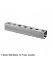 Galvinisierter Profil aus Stahl 38x40x2 mm, L＝2 m