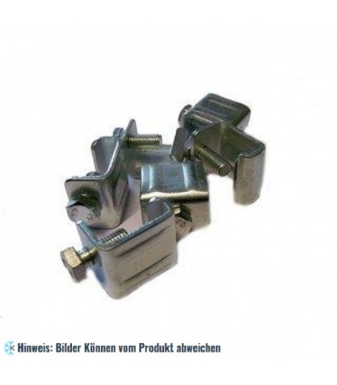 Gewindeklemmen verzinkt mit Schraube M8x20mm 300 stck.