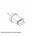 Flachkanal asymmetrischer Übergang NW125x100mm Wohnraumlüftung Flachkanäle