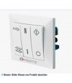 Lüftungsanlage (dezentrales Lüftungsgerät) KWL (kontrollierte Wohnraumlüftung) TwinFresh Solar SA-60 Pro, mit quadratischem Luft