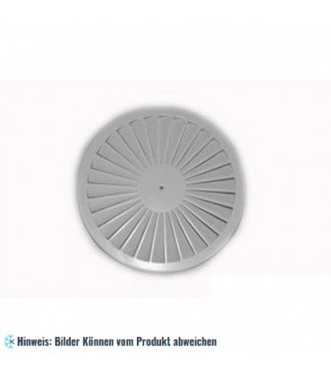 Drallauslass Deckengitter 625 Durchmesser 625 Weiß