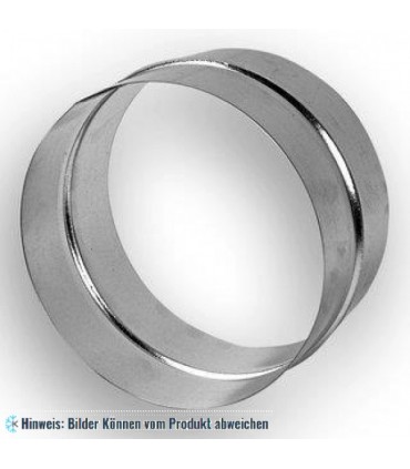 Verbinder Nippel für 400mm Wickelfalzrohre, Flexrohre