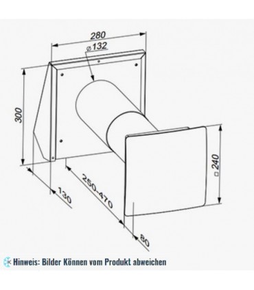 Lüftungsanlage (dezentrales Lüftungsgerät) KWL (kontrollierte Wohnraumlüftung) TwinFresh Comfo RA1-35 mit Fernbedienung, max. Fö