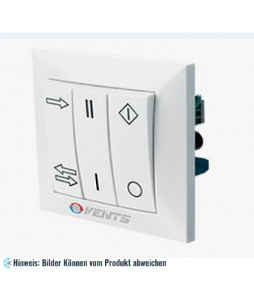 Lüftungsanlage (dezentrales Lüftungsgerät) KWL (kontrollierte Wohnraumlüftung) TwinFresh Solar SA-60, mit quadratischem Luftkana