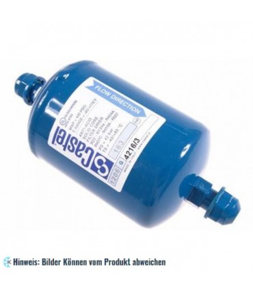 Filtertrockner Castel 4216/3, ANTI-ACID, 163, 3/8" SAE, Bördelanschlüsse
