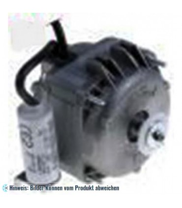 Lüftermotor ELCO R18-25/010, 18W, 2600U/min, 230/240V, 50/60Hz, Gleitlager, 3 Befestigungsoptionen