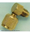 Adapter 90° Winkel, 1/4SAE x 5/16SAE Drehverbindung WIGAM RG090/5-4