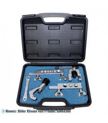 Bördelgerät Set 45°, 9 Sätze 1/8° bis 3/4°