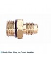 Adapter 14 mm-M x 1 / 4 FL M